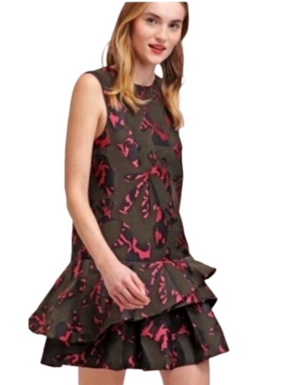 NWT Banana Republic ruffle dress